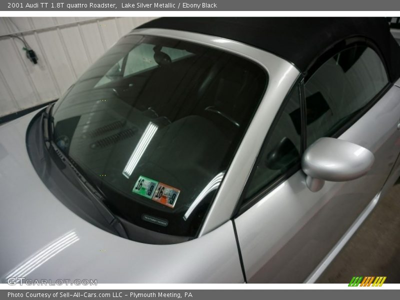 Lake Silver Metallic / Ebony Black 2001 Audi TT 1.8T quattro Roadster