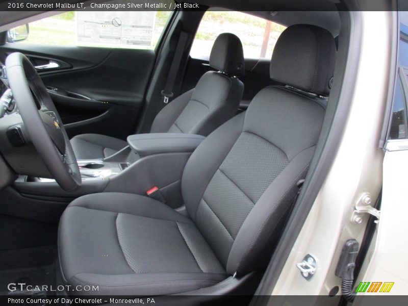 Champagne Silver Metallic / Jet Black 2016 Chevrolet Malibu LT