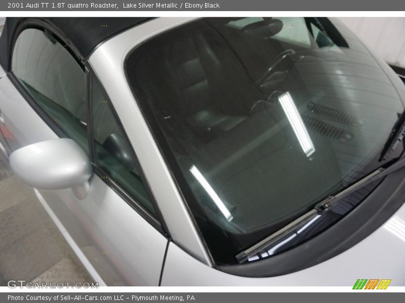Lake Silver Metallic / Ebony Black 2001 Audi TT 1.8T quattro Roadster