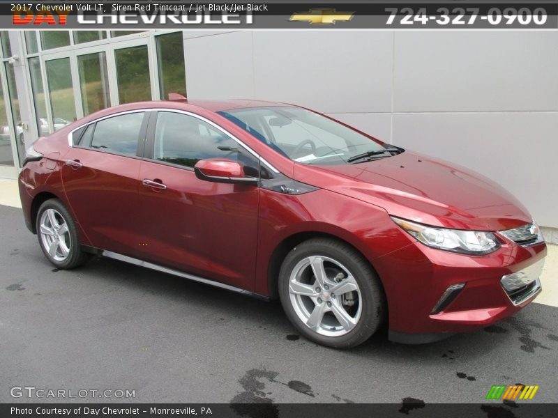 Siren Red Tintcoat / Jet Black/Jet Black 2017 Chevrolet Volt LT