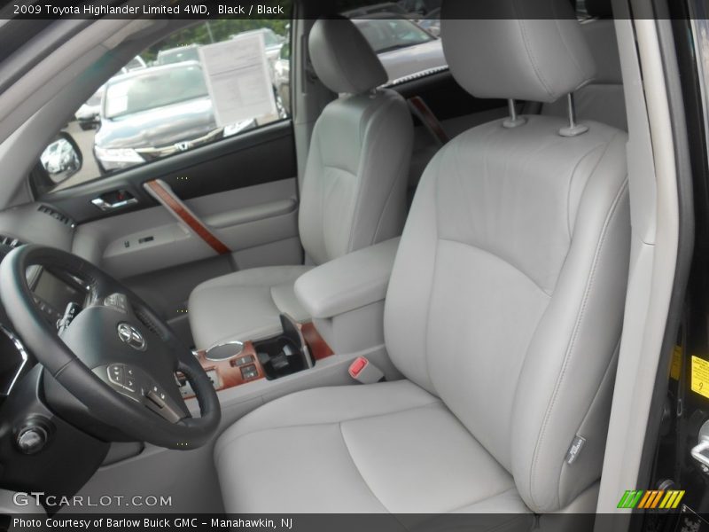 Black / Black 2009 Toyota Highlander Limited 4WD