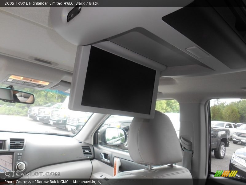 Black / Black 2009 Toyota Highlander Limited 4WD