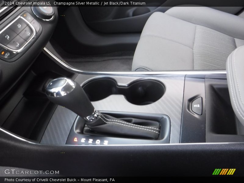 Champagne Silver Metallic / Jet Black/Dark Titanium 2014 Chevrolet Impala LS