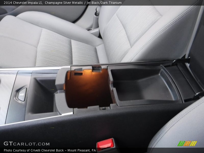 Champagne Silver Metallic / Jet Black/Dark Titanium 2014 Chevrolet Impala LS