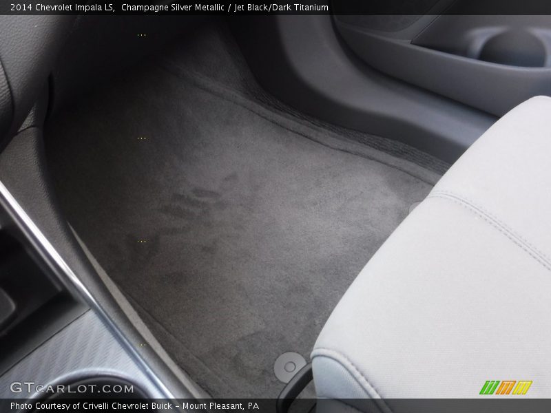 Champagne Silver Metallic / Jet Black/Dark Titanium 2014 Chevrolet Impala LS