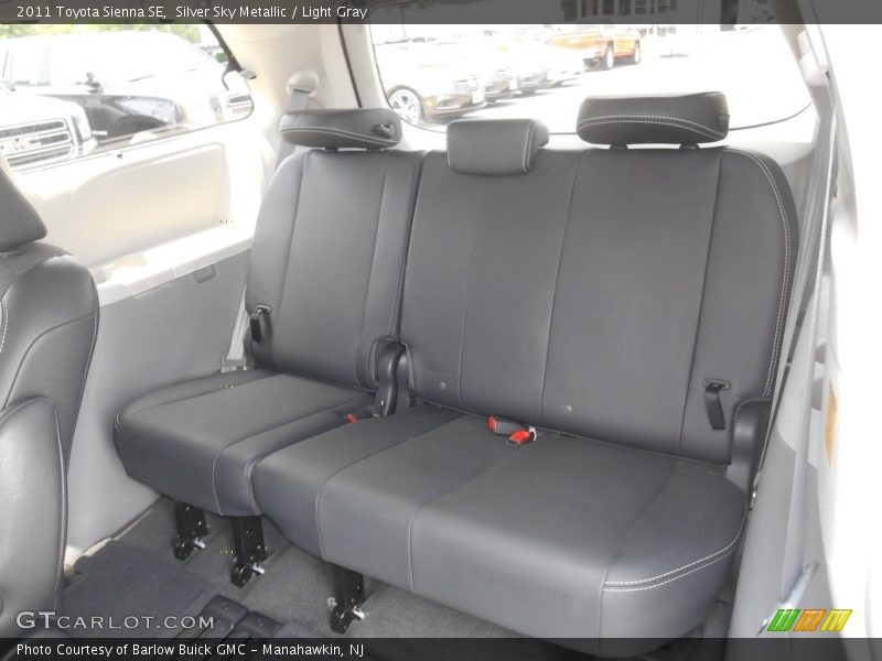 Silver Sky Metallic / Light Gray 2011 Toyota Sienna SE