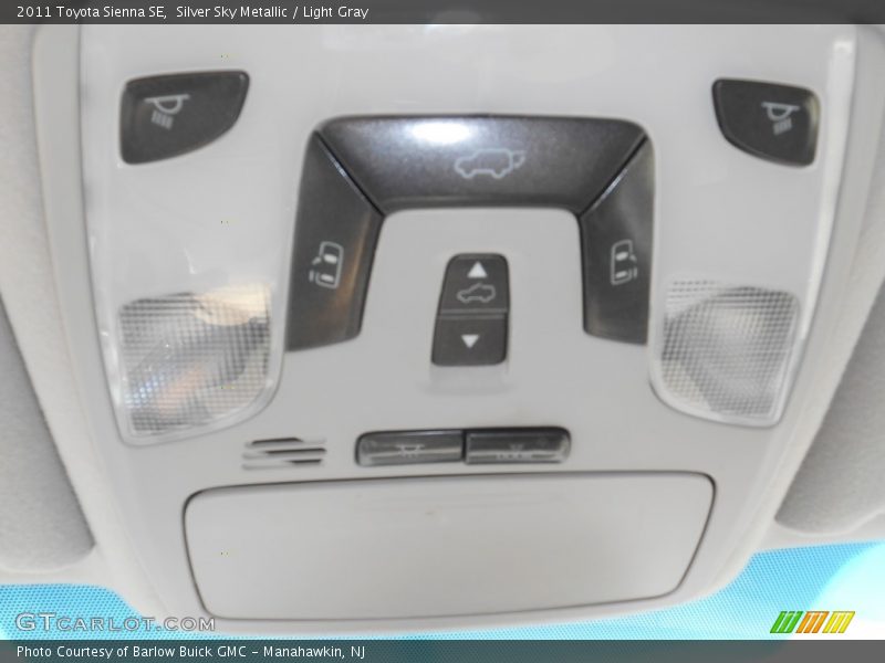 Silver Sky Metallic / Light Gray 2011 Toyota Sienna SE