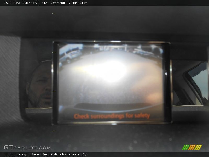 Silver Sky Metallic / Light Gray 2011 Toyota Sienna SE