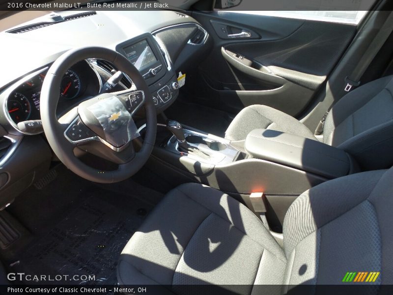 Butte Red Metallic / Jet Black 2016 Chevrolet Malibu LT