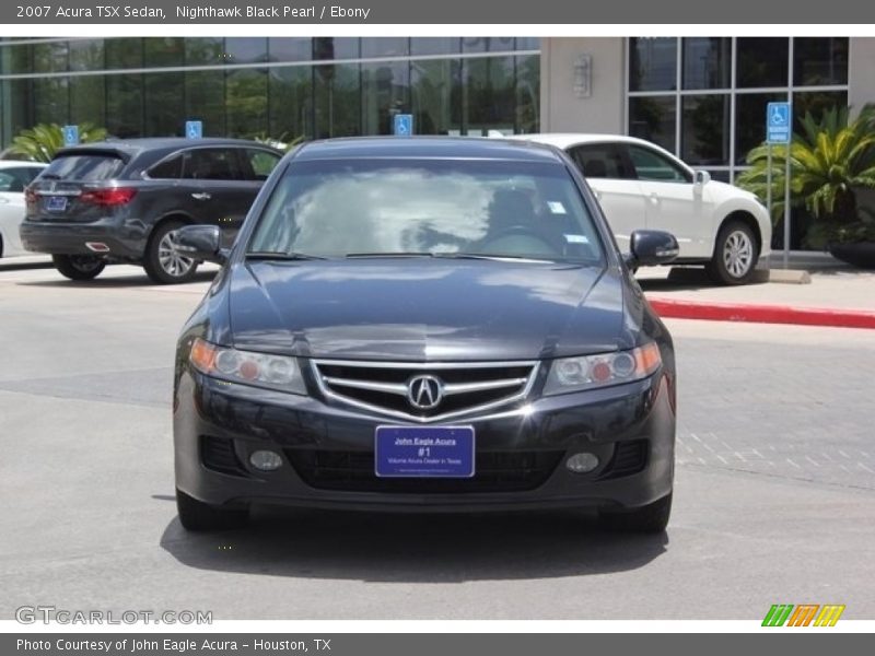 Nighthawk Black Pearl / Ebony 2007 Acura TSX Sedan