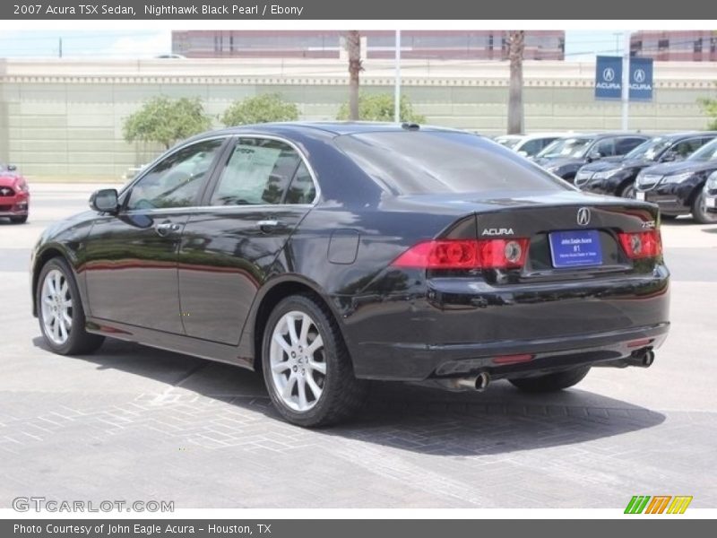 Nighthawk Black Pearl / Ebony 2007 Acura TSX Sedan
