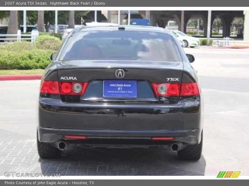 Nighthawk Black Pearl / Ebony 2007 Acura TSX Sedan