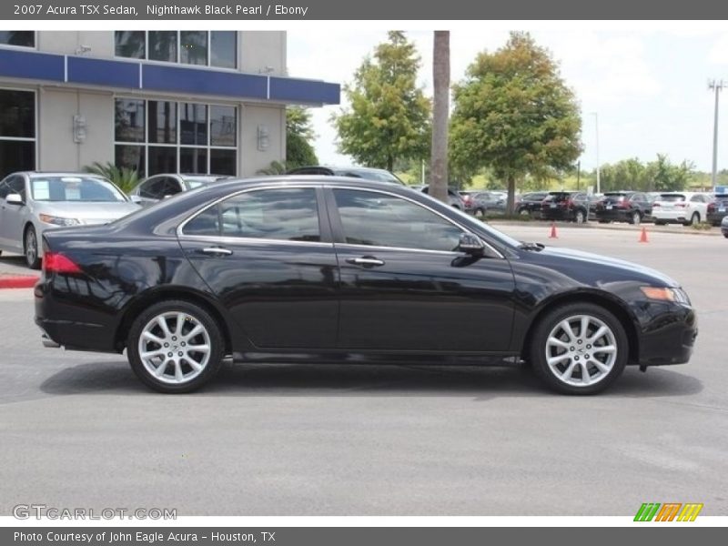 Nighthawk Black Pearl / Ebony 2007 Acura TSX Sedan