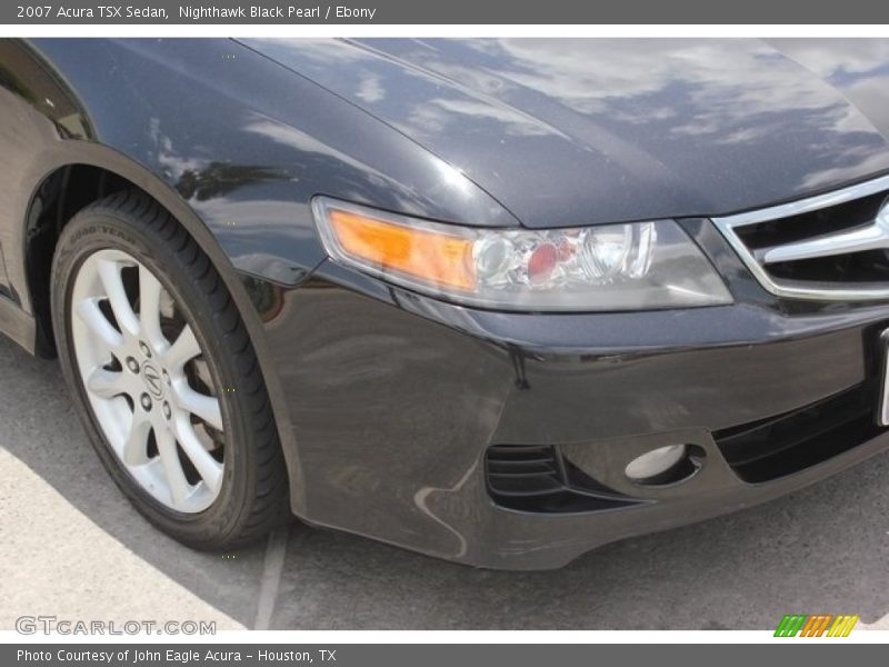 Nighthawk Black Pearl / Ebony 2007 Acura TSX Sedan