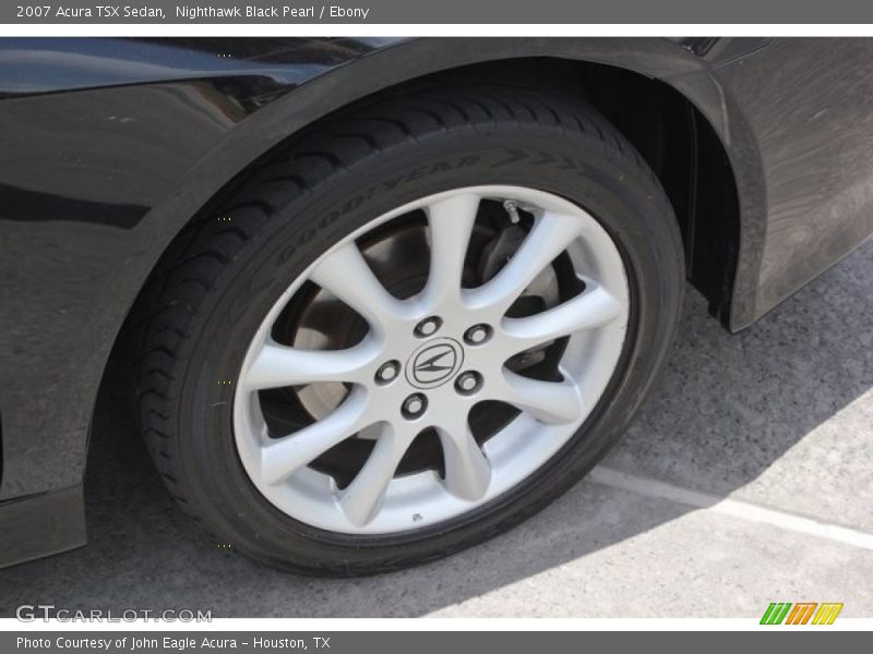 Nighthawk Black Pearl / Ebony 2007 Acura TSX Sedan