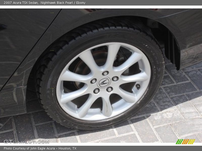 Nighthawk Black Pearl / Ebony 2007 Acura TSX Sedan