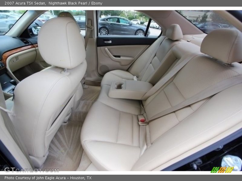 Nighthawk Black Pearl / Ebony 2007 Acura TSX Sedan
