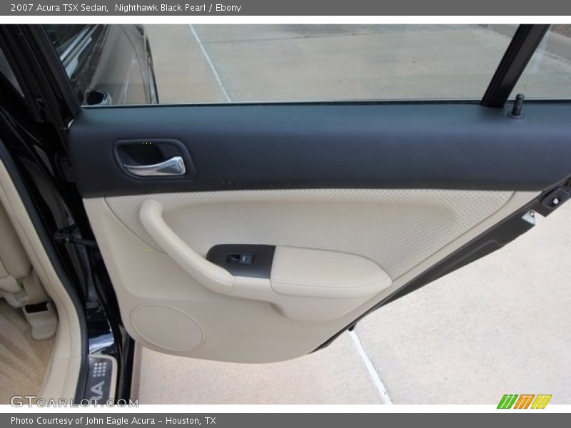 Nighthawk Black Pearl / Ebony 2007 Acura TSX Sedan