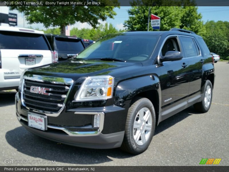 Ebony Twilight Metallic / Jet Black 2016 GMC Terrain SLE