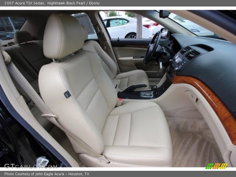 Nighthawk Black Pearl / Ebony 2007 Acura TSX Sedan