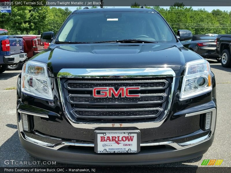 Ebony Twilight Metallic / Jet Black 2016 GMC Terrain SLE