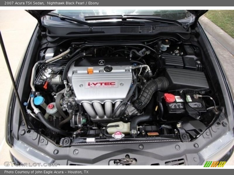 Nighthawk Black Pearl / Ebony 2007 Acura TSX Sedan