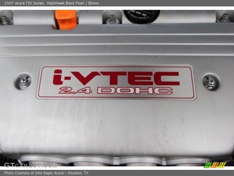 Nighthawk Black Pearl / Ebony 2007 Acura TSX Sedan