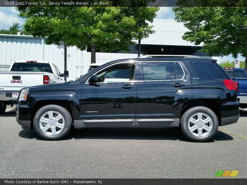 Ebony Twilight Metallic / Jet Black 2016 GMC Terrain SLE