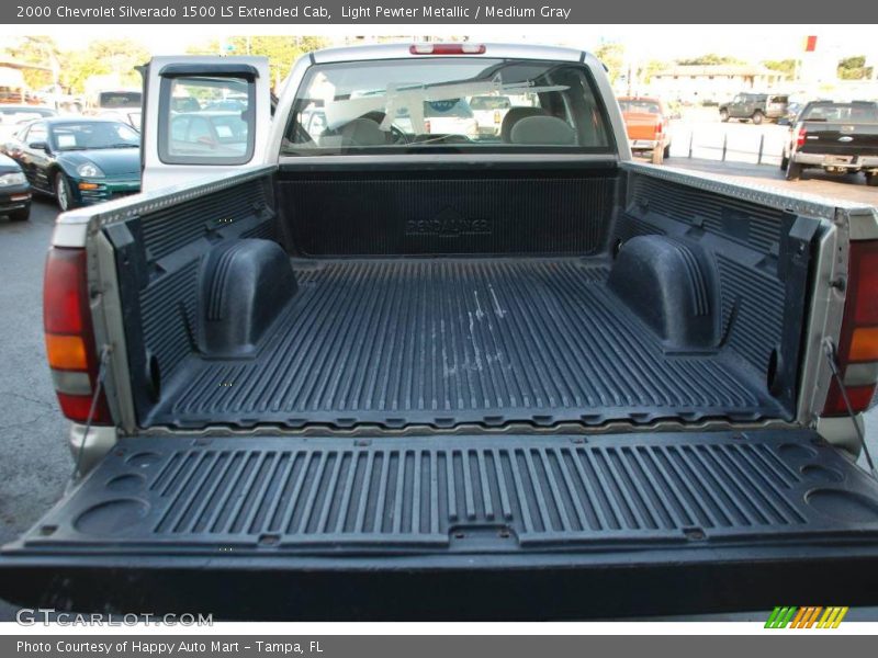 Light Pewter Metallic / Medium Gray 2000 Chevrolet Silverado 1500 LS Extended Cab