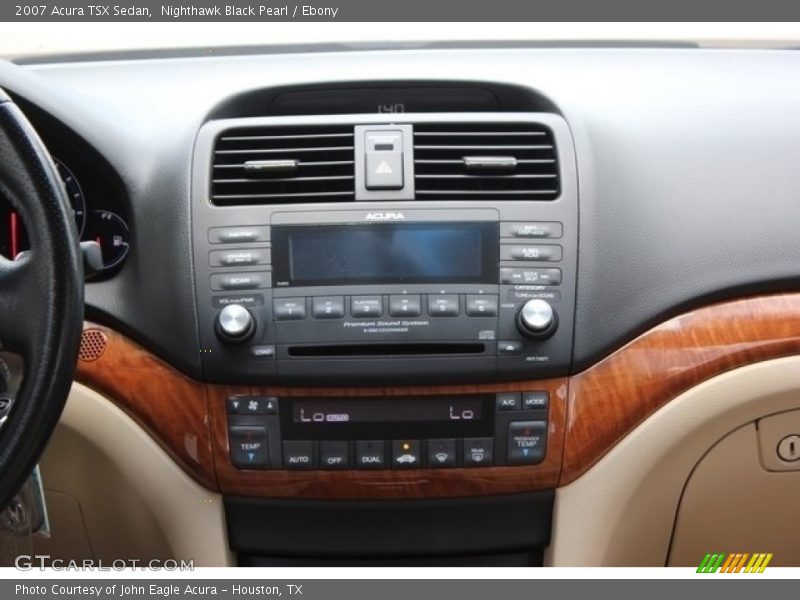 Nighthawk Black Pearl / Ebony 2007 Acura TSX Sedan