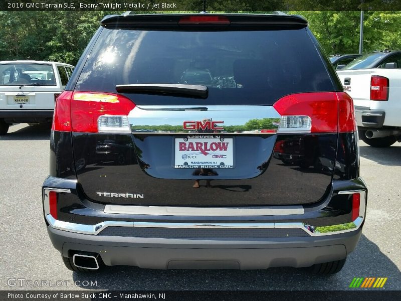 Ebony Twilight Metallic / Jet Black 2016 GMC Terrain SLE