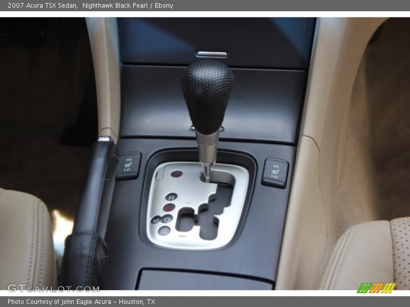 Nighthawk Black Pearl / Ebony 2007 Acura TSX Sedan