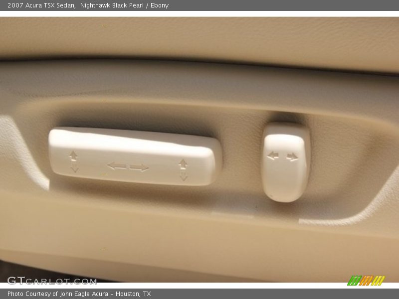 Nighthawk Black Pearl / Ebony 2007 Acura TSX Sedan