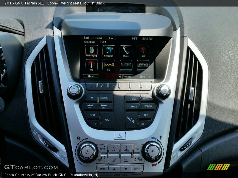 Ebony Twilight Metallic / Jet Black 2016 GMC Terrain SLE