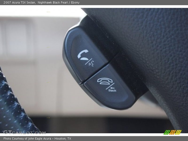 Nighthawk Black Pearl / Ebony 2007 Acura TSX Sedan