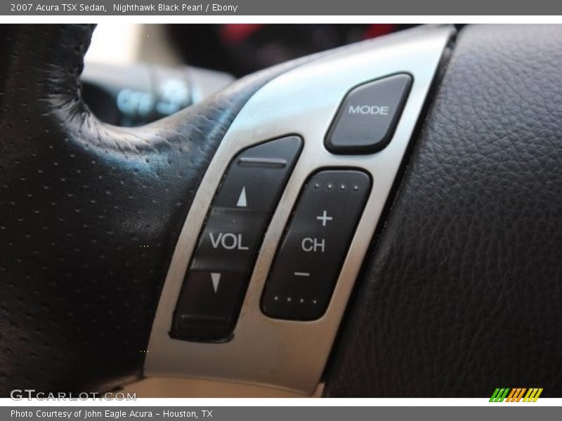 Nighthawk Black Pearl / Ebony 2007 Acura TSX Sedan