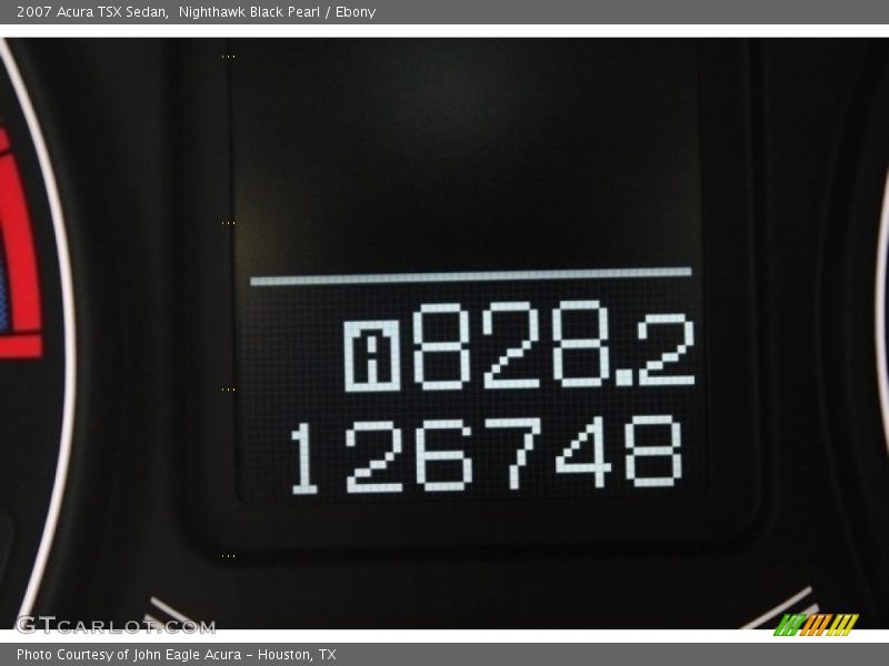 Nighthawk Black Pearl / Ebony 2007 Acura TSX Sedan