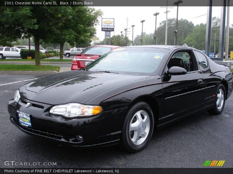 Black / Ebony Black 2001 Chevrolet Monte Carlo SS