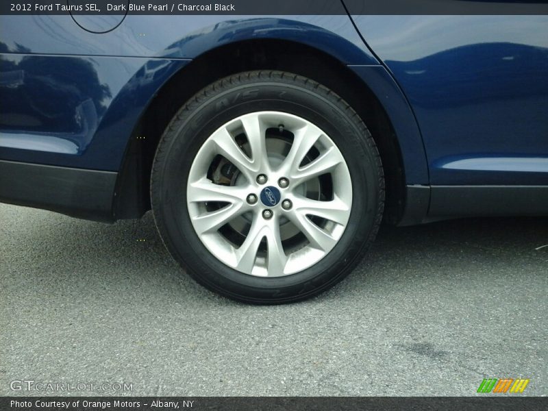 Dark Blue Pearl / Charcoal Black 2012 Ford Taurus SEL