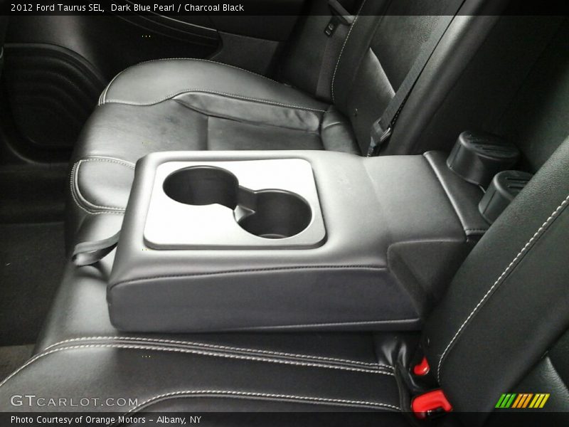Dark Blue Pearl / Charcoal Black 2012 Ford Taurus SEL