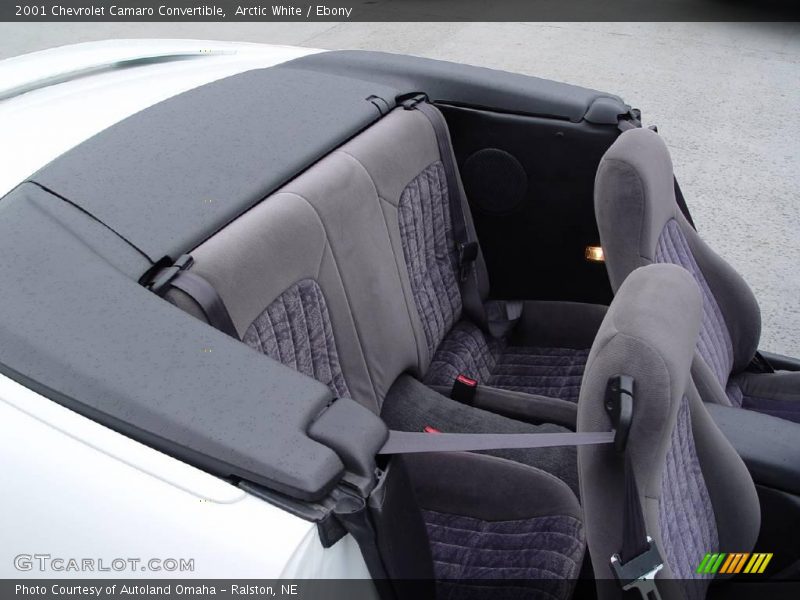 Arctic White / Ebony 2001 Chevrolet Camaro Convertible