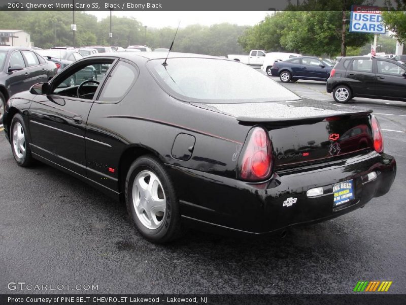 Black / Ebony Black 2001 Chevrolet Monte Carlo SS