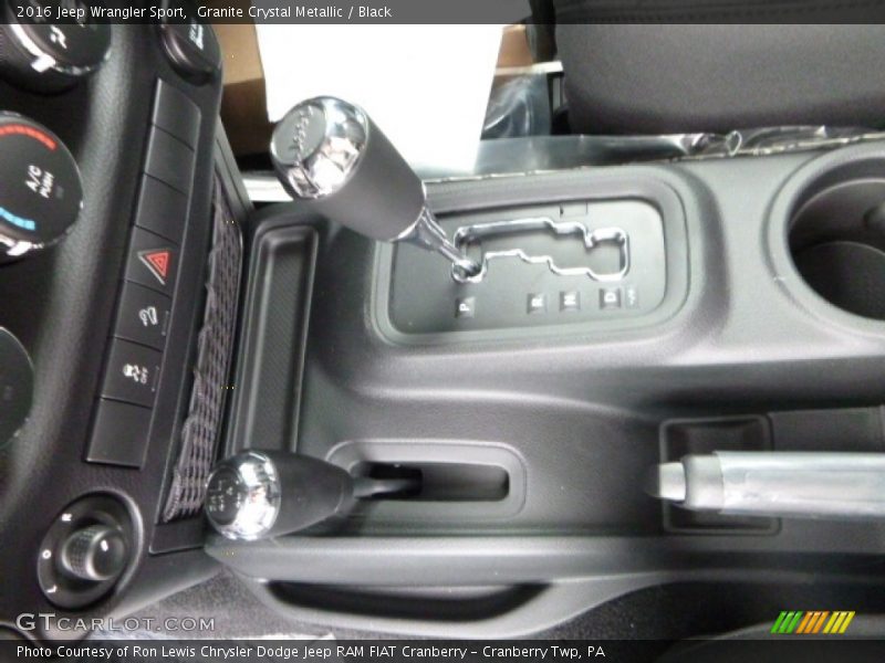 Granite Crystal Metallic / Black 2016 Jeep Wrangler Sport