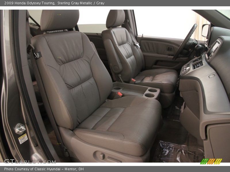 Sterling Gray Metallic / Gray 2009 Honda Odyssey Touring