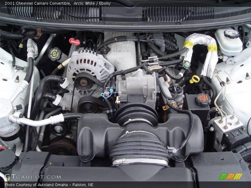 Arctic White / Ebony 2001 Chevrolet Camaro Convertible