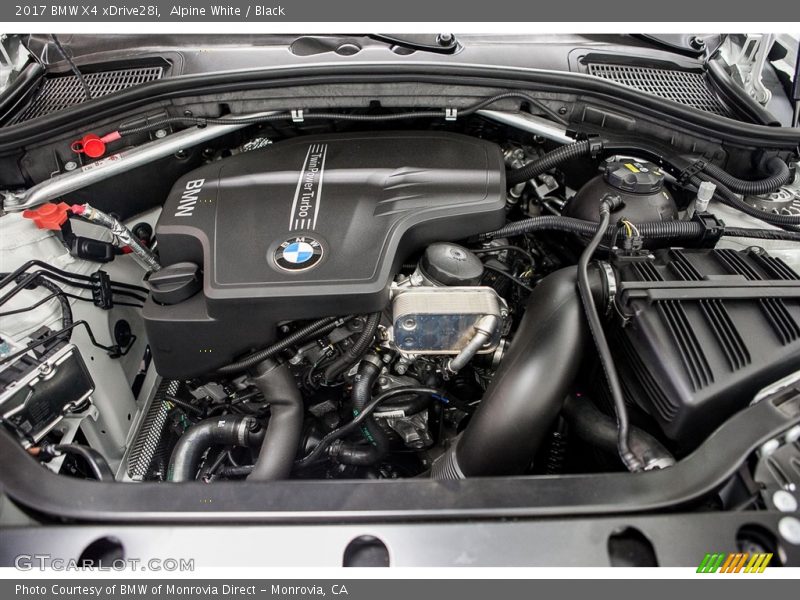  2017 X4 xDrive28i Engine - 2.0 Liter DI TwinPower Turbocharged DOHC 16-Valve VVT 4 Cylinder