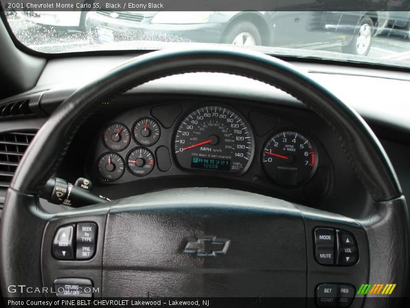 Black / Ebony Black 2001 Chevrolet Monte Carlo SS