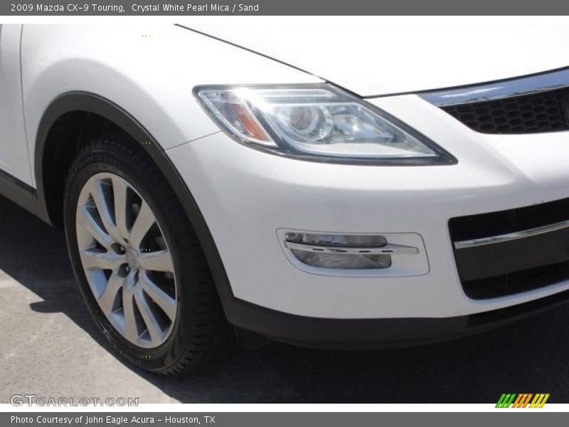 Crystal White Pearl Mica / Sand 2009 Mazda CX-9 Touring