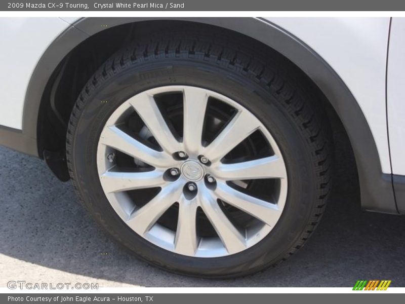 Crystal White Pearl Mica / Sand 2009 Mazda CX-9 Touring