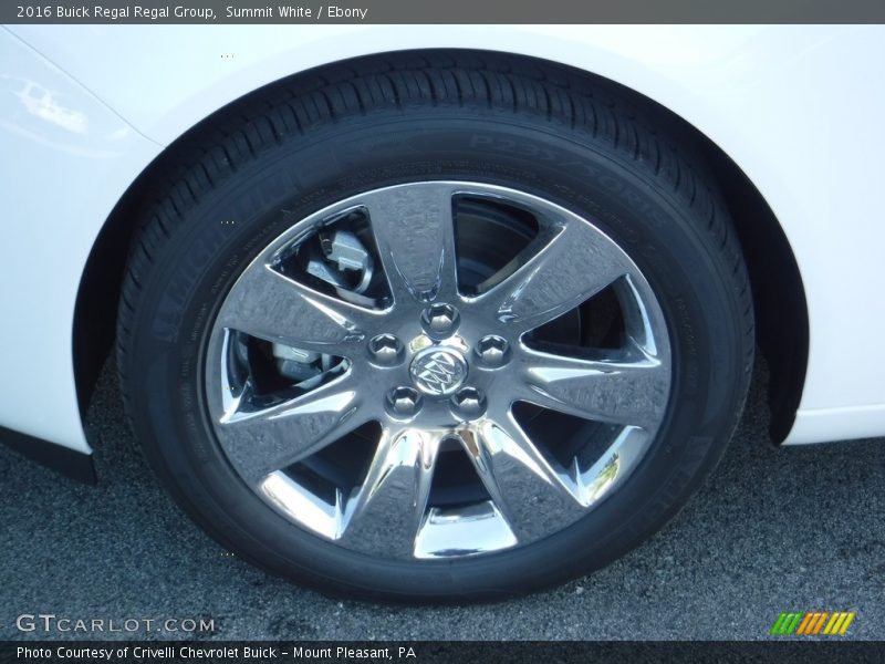 Summit White / Ebony 2016 Buick Regal Regal Group